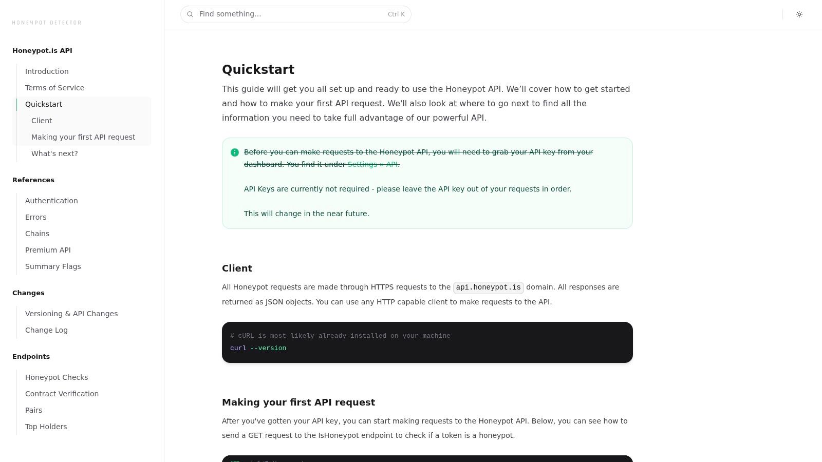 Honeypot.is (API)